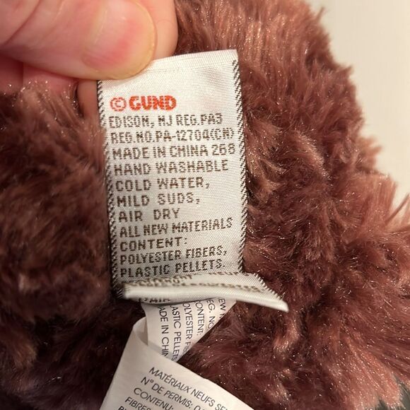 GUND Philbin Chocolate Bear 13” - Picture 9 of 9